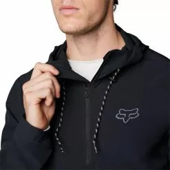 Fox Ranger Wind Pullover Herren Schwarz -Günstiges Fahrradjacken Geschäft fox ranger wind pullover men black 4