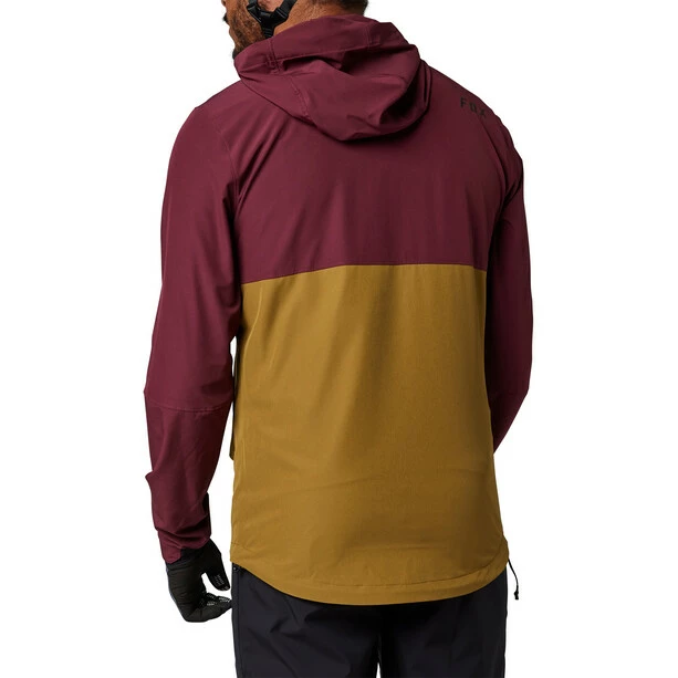 Fox Ranger Wind Pullover Herren Rot/braun 3 Fox Ranger Wind Pullover Herren Rot/braun – Bild 3