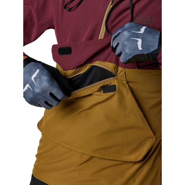 Fox Ranger Wind Pullover Herren Rot/braun 5 Fox Ranger Wind Pullover Herren Rot/braun – Bild 5