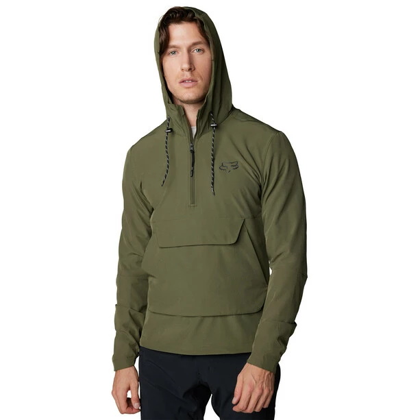 Fox Ranger Wind Pullover Herren Oliv 3 Fox Ranger Wind Pullover Herren Oliv – Bild 3