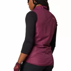 Fox Ranger Windweste Damen Rot -Günstiges Fahrradjacken Geschäft fox ranger wind vest women dark maroon 3
