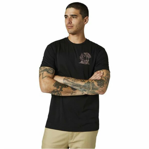 Fox Road Trippin Tech T-Shirt Herren Schwarz 2 Fox Road Trippin Tech T-Shirt Herren Schwarz – Bild 2