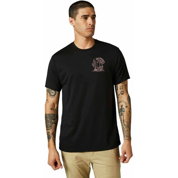 Fox Road Trippin Tech T-Shirt Herren Schwarz 3 Fox Road Trippin Tech T-Shirt Herren Schwarz – Bild 3