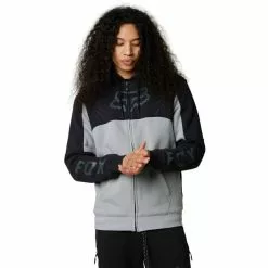 Fox Ryaktr Sasquatch Fleecepullover Herren Grau/schwarz