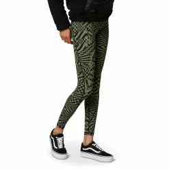 Fox TS57 Detour Leggings Damen Oliv/schwarz