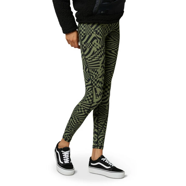 Fox TS57 Detour Leggings Damen Oliv/schwarz 1 Fox TS57 Detour Leggings Damen Oliv/schwarz