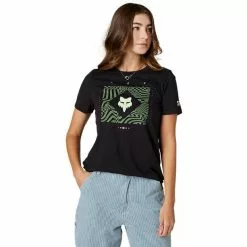 Fox TS57 Kurzarm Tee Damen Schwarz
