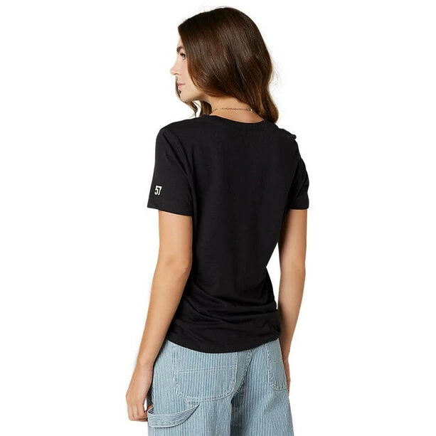 Fox TS57 Kurzarm Tee Damen Schwarz 2 Fox TS57 Kurzarm Tee Damen Schwarz – Bild 2