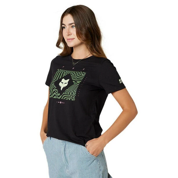 Fox TS57 Kurzarm Tee Damen Schwarz 3 Fox TS57 Kurzarm Tee Damen Schwarz – Bild 3