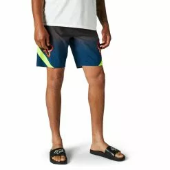 Fox Venz 19" Boardshorts Herren Schwarz/blau -Günstiges Fahrradjacken Geschäft fox venz 19 boardshorts men dark indigo 5