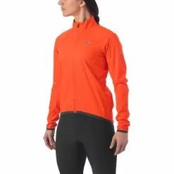 Giro Chrono Expert Regenjacke Damen Orange -Günstiges Fahrradjacken Geschäft giro chrono expert regenjacke damen vermillion 5