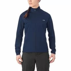 Giro Stow H2O Jacke Damen Blau -Günstiges Fahrradjacken Geschäft giro stow h2o jacke damen midnight blue 3