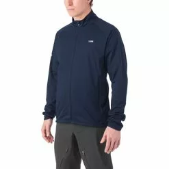 Giro Stow H2O Jacke Herren Blau -Günstiges Fahrradjacken Geschäft giro stow h2o jacke herren midnight blue 4