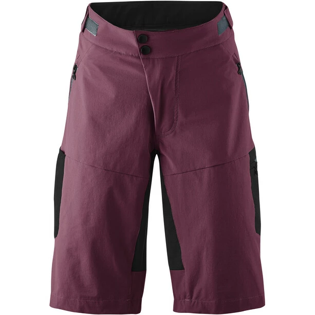 Gonso Casina Fahrradshorts Damen Lila 1 Gonso Casina Fahrradshorts Damen Lila