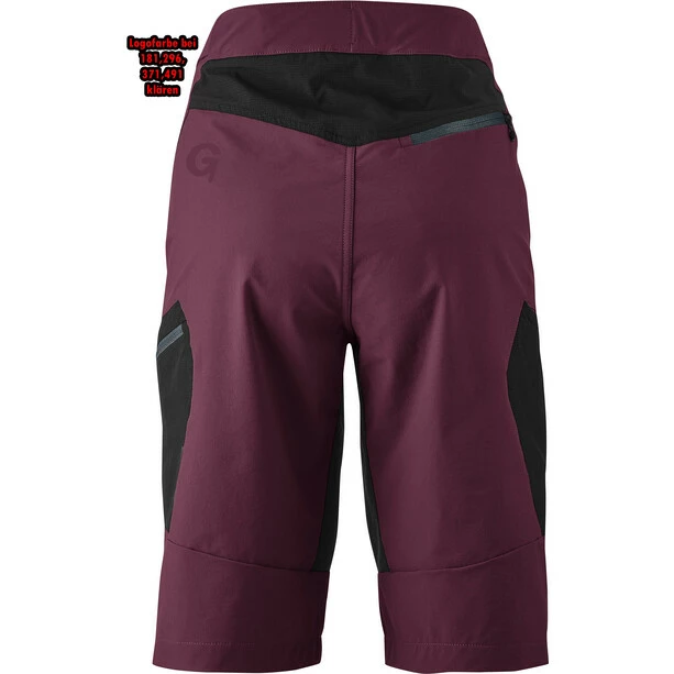 Gonso Casina Fahrradshorts Damen Lila 2 Gonso Casina Fahrradshorts Damen Lila – Bild 2