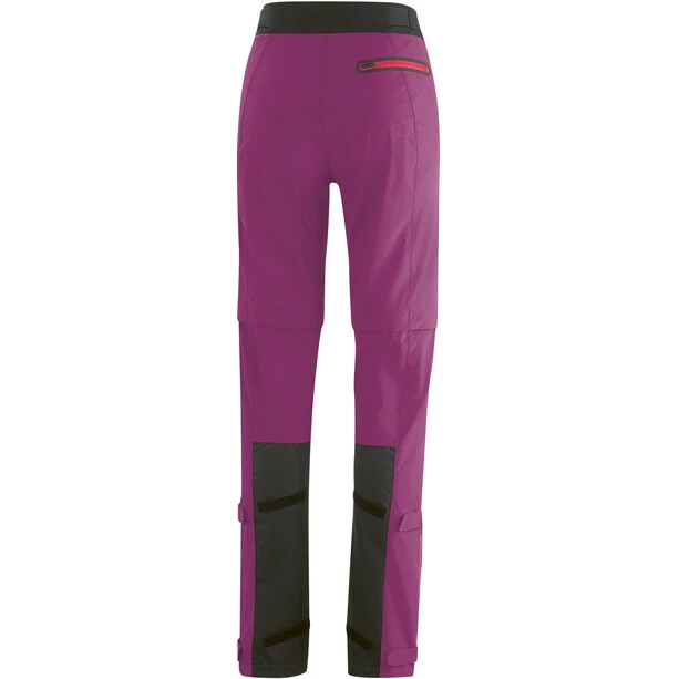 Gonso Golica Zip-Off Hose Damen Lila 2 Gonso Golica Zip-Off Hose Damen Lila – Bild 2