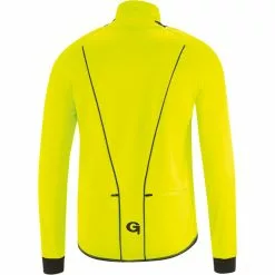 Gonso Leonte Zip-Off Softshell Jacke Herren Gelb -Günstiges Fahrradjacken Geschäft gonso leonte zip off softshell jacket men safety yellow 2