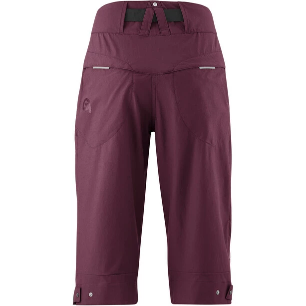 Gonso Ruth 3/4 Radhose Damen Lila 2 Gonso Ruth 3/4 Radhose Damen Lila – Bild 2