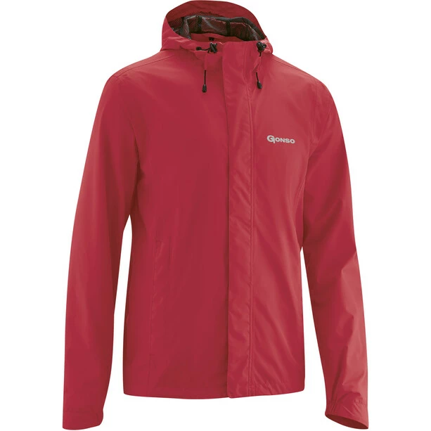 Gonso Save Light Regenjacke Herren Rot 1 Gonso Save Light Regenjacke Herren Rot
