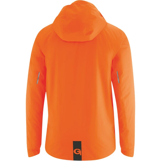 Gonso Save Therm Regenjacke Herren Orange 2 Gonso Save Therm Regenjacke Herren Orange – Bild 2