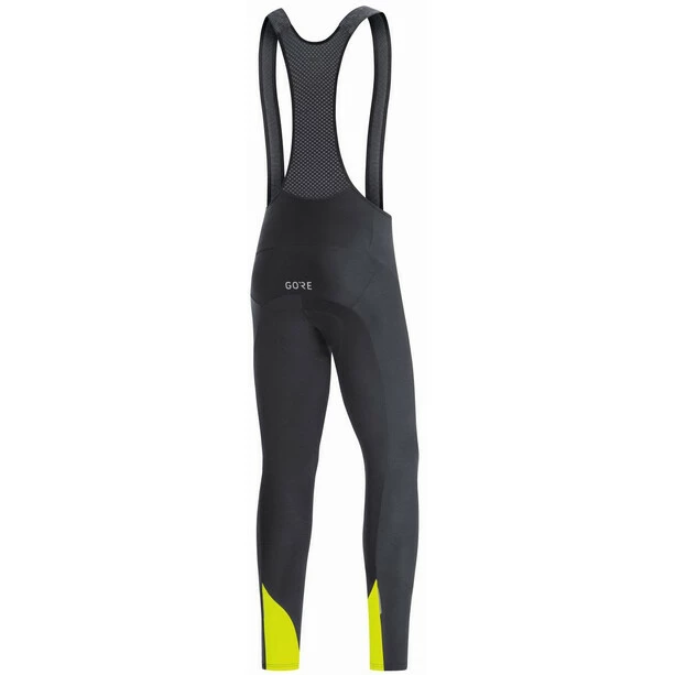 GOREWEAR C3+ Thermo Trägerhose Herren Schwarz/gelb 2 GOREWEAR C3+ Thermo Trägerhose Herren Schwarz/gelb – Bild 2