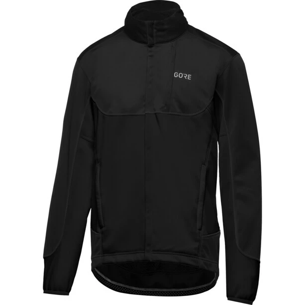 GOREWEAR C5 Gore Windstopper Thermo Trail Jacke Herren Schwarz 2 GOREWEAR C5 Gore Windstopper Thermo Trail Jacke Herren Schwarz – Bild 2