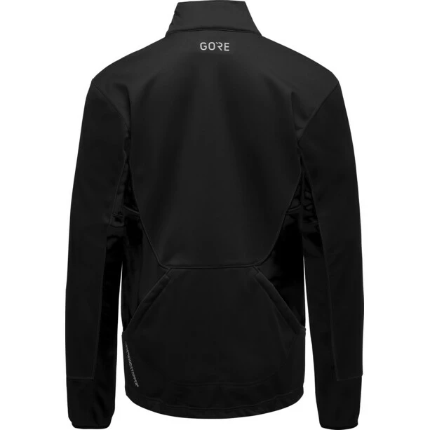 GOREWEAR C5 Gore Windstopper Thermo Trail Jacke Herren Schwarz 3 GOREWEAR C5 Gore Windstopper Thermo Trail Jacke Herren Schwarz – Bild 3