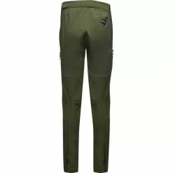 GOREWEAR C5 Partial GTX Infinium Trail Hose Herren Oliv -Günstiges Fahrradjacken Geschäft gore wear c5 partial gtx infinium trail pants men utility green 3