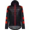 GOREWEAR Endure Jacke Damen Schwarz/rot