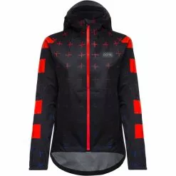 GOREWEAR Endure Jacke Damen Schwarz/rot