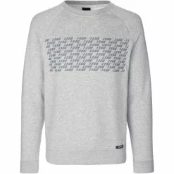 GripGrab 5th Element Langarm Sweatshirt Bio-Baumwolle Grau