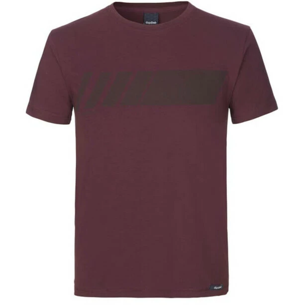 GripGrab Racing Stripe Kurzarm T-Shirt Bio Baumwolle Rot 1 GripGrab Racing Stripe Kurzarm T-Shirt Bio Baumwolle Rot