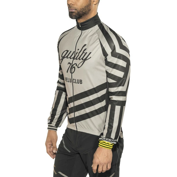 Guilty 76 Racing Velo Club Pro Race Windjacke Grau 2 Guilty 76 Racing Velo Club Pro Race Windjacke Grau – Bild 2