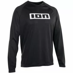ION Logo Langarm Tee Schwarz