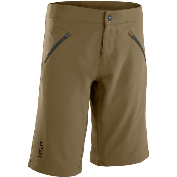 ION Logo Shorts Damen Braun 1 ION Logo Shorts Damen Braun