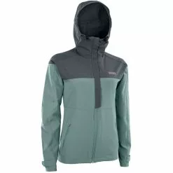 ION Shelter 4W Softshell Jacke Damen Grau/blau