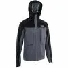 ION Shelter Jacke 3L Hybrid Schwarz/grau