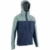 ION Shelter Jacke 3L Hybrid Blau/grau