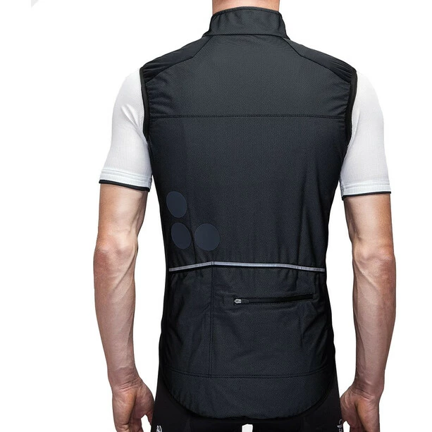 Isadore Medio Membrane Weste Herren Schwarz 2 Isadore Medio Membrane Weste Herren Schwarz – Bild 2