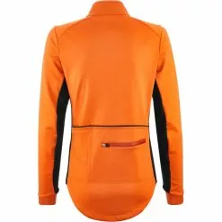 Isadore Signature Winter Softshell Jacke Damen Orange -Günstiges Fahrradjacken Geschäft isadore signature winter softshell jacket women gold frame 4