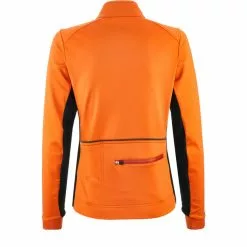 Isadore Signature Winter Softshell Jacke Damen Orange -Günstiges Fahrradjacken Geschäft isadore signature winter softshell jacket women gold frame 5