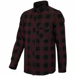 IXS Carve Digger Denim Hemd Lila