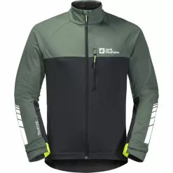 Jack Wolfskin Morobbia Jacke Herren Schwarz/grün