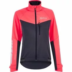 Jack Wolfskin Morobbia Jacke Damen Schwarz/pink