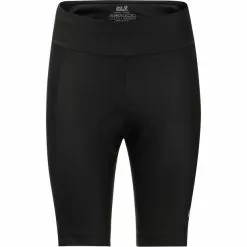 Jack Wolfskin Tourer Wattierte Shorts Damen Schwarz