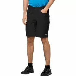 Jack Wolfskin Tourer Shorts Herren Schwarz -Günstiges Fahrradjacken Geschäft jack wolfskin tourer shorts men black 3