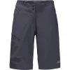 Jack Wolfskin Tourer Shorts Damen Grau