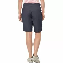 Jack Wolfskin Tourer Shorts Damen Grau -Günstiges Fahrradjacken Geschäft jack wolfskin tourer shorts women graphite 4