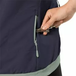 Jack Wolfskin Tourer Softshell Weste Damen Grau -Günstiges Fahrradjacken Geschäft jack wolfskin tourer softshell vest women graphite 5