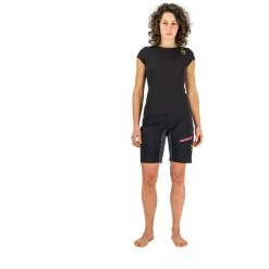 Karpos Val Viola Shorts Damen Schwarz -Günstiges Fahrradjacken Geschäft karpos val viola shorts women black dark grey 3